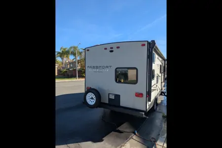 Joshua's Keystone Passport Travel Trailer