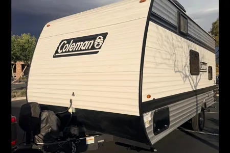 Home away from home Coleman 17B Travel Trailer