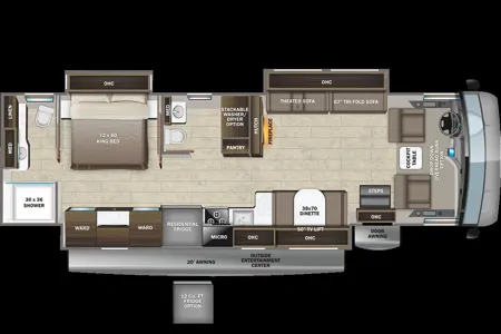 Entegra Coach vison xl Class A