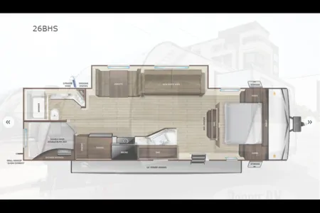 Irma's Highland Ridge RV 26BHS Travel Trailer