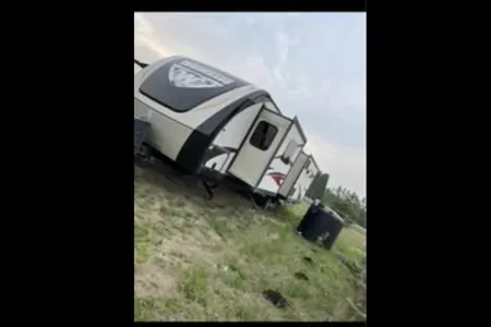 The best family travel trailer! Wheel chair accessible