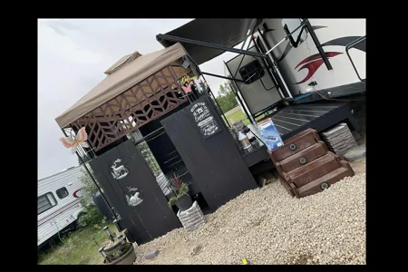 The best family travel trailer! Wheel chair accessible