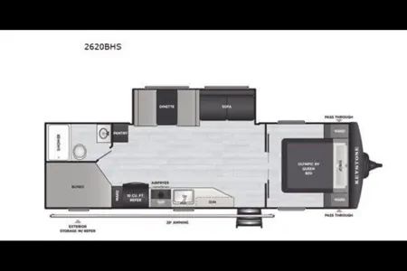 2026 Keystone Springdale 2606BHS