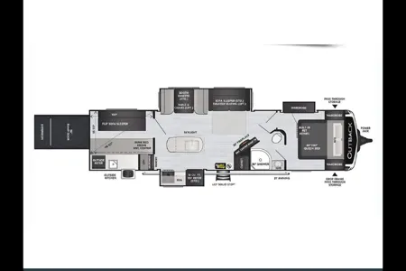 Our Home Away Keystone Outback 335cg Travel Trailer