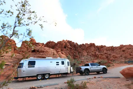 25ft Airstream - with Solar - 1/2 Ton Towable