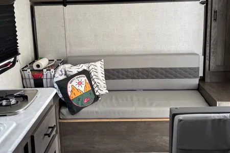 Family-friendly Forest River WildWood trailer