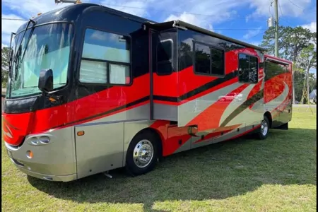 FUN AND COMFORTABLE SPORTS MOTOR HOME