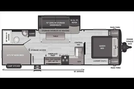 Char's Keystone 250BH Travel Trailer