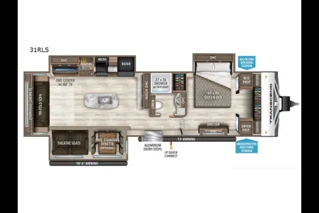 Aaron's Grand Design Transcend Travel Trailer
