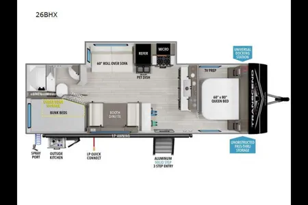 A &A Grand Design Transcend xplor Travel Trailer