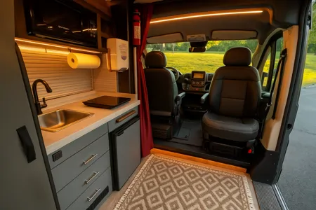 2024 Winnebago Roam 59RZPT | The Only Open-Concept Pop-Top Class B Starlink