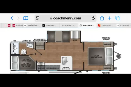 The Vzey's Coachmen Northern Spirit Travel Trailer