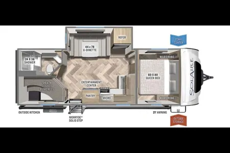Palomino Solaire Travel Trailer