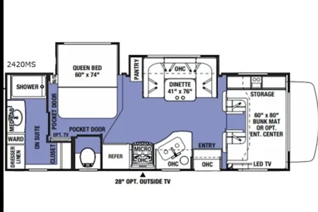 Darling Forest River Sunseeker 2420MS Ford Class C