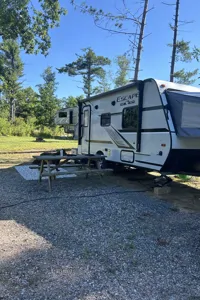 Ashley's Escape Trailer Industries 2019 hybrid travel trailer Hybrid
