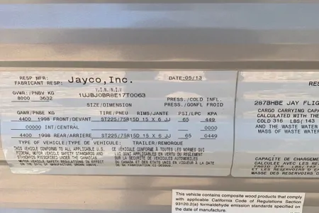 Patrick Jayco JayFligth Switf 287BHBE Roulotte