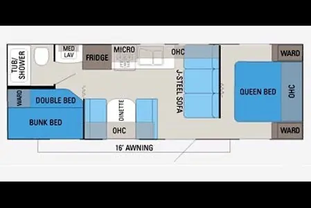 Gavin's Jayco 26bh Travel Trailer