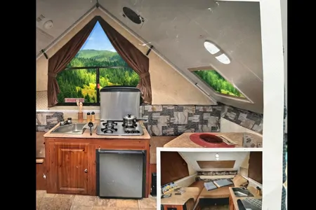A-Frame of Mind - Forest River Hard Side Pop Up Trailer