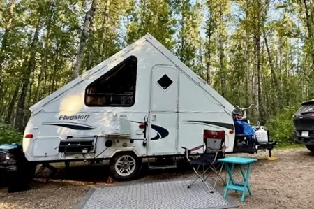 A-Frame of Mind - Forest River Hard Side Pop Up Trailer