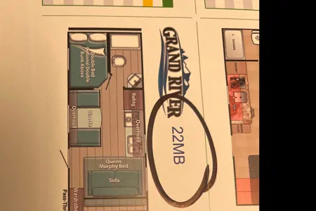 2022 Grand River Gulf Stream 22MB Ultralight Travel Trailer