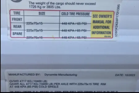 Dune Sport Man Cave TH24 Toy Hauler