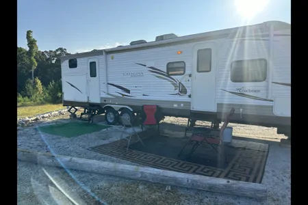 Fully Stocked with Bunk Room, 2 Slides, and Outdoor Kitchen
