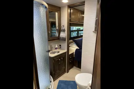 Black & Blue Entegra Coach Esteem 31F Class C