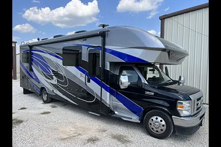 Black & Blue Entegra Coach Esteem 31F Class C