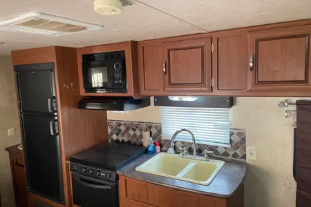 Adventure awaits travel trailer