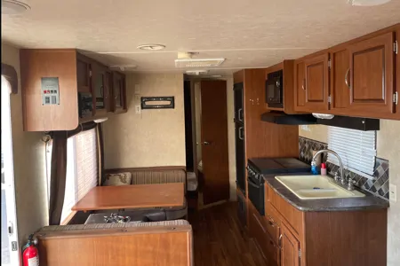 Adventure awaits travel trailer
