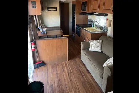 Adventure awaits travel trailer