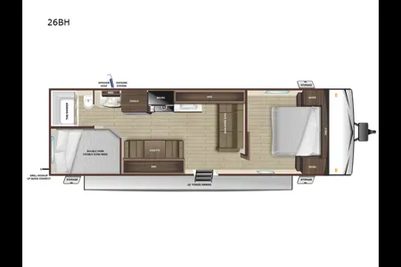 David's Highland Ridge RV Open Range 26BH Travel Trailer