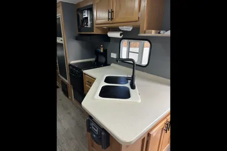 Larry & Tina’s Cozy Couple Trailer.