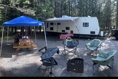 Larry & Tina’s Cozy Couple Trailer.