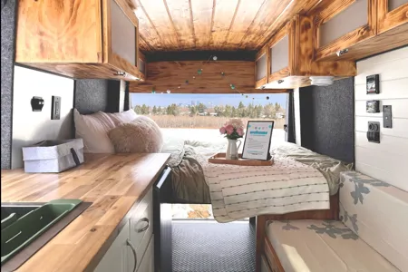 Cozy and Versatile Camper Van - Adventure Ready Ford Transit