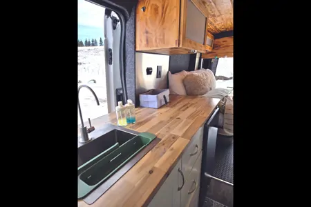 Cozy and Versatile Camper Van - Adventure Ready Ford Transit