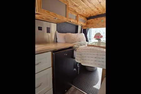 Cozy and Versatile Camper Van - Adventure Ready Ford Transit