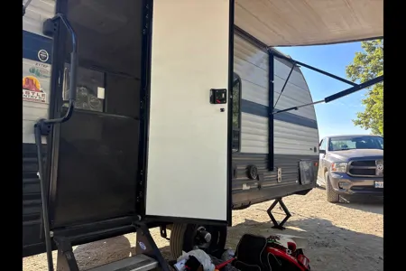 JEREMY's Forest River RP 17 2bike or 1 quad Toy Hauler