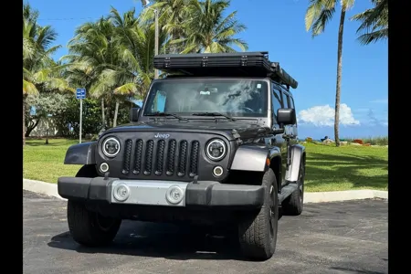 Wrangler 4x4 Rooftop Tent Adventure Camper