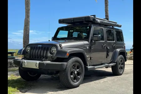Wrangler 4x4 Rooftop Tent Adventure Camper