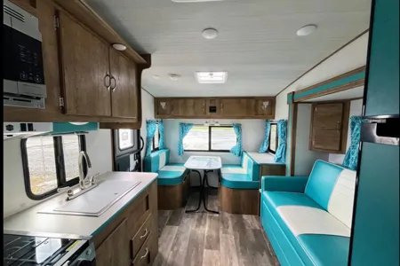 Austin's Gulf Stream Vintage cruiser Travel Trailer