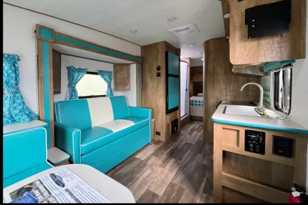 Austin's Gulf Stream Vintage cruiser Travel Trailer