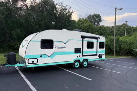 Austin's Gulf Stream Vintage cruiser Travel Trailer