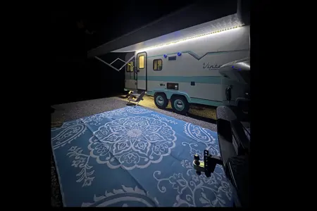 Austin's Gulf Stream Vintage cruiser Travel Trailer