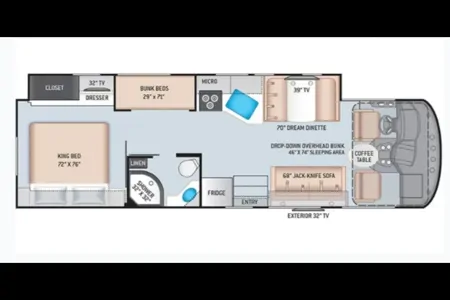 'Tess' 2022 Thor Freedom Traveler 3 ACO2045