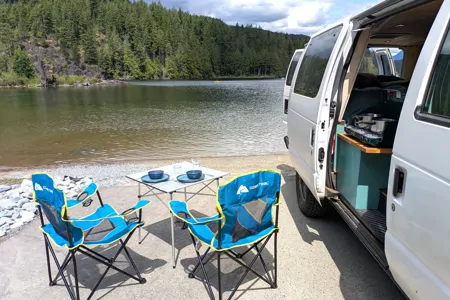 Extra Long Bed 6ft6" Heated Solar Powered Cosy Cabin on Wheels!