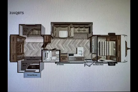 Juan's Forest River 31KQBTS Travel Trailer