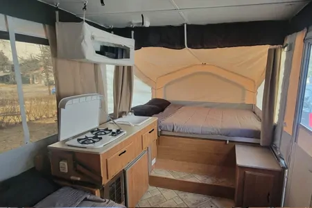 Midnight Memories - Flagstaff 176ST Tent Trailer 