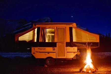 Midnight Memories - Flagstaff 176ST Tent Trailer 