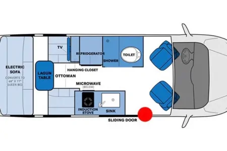 2023 Pleasure-Way Ontour 2.0 with Queen Bed